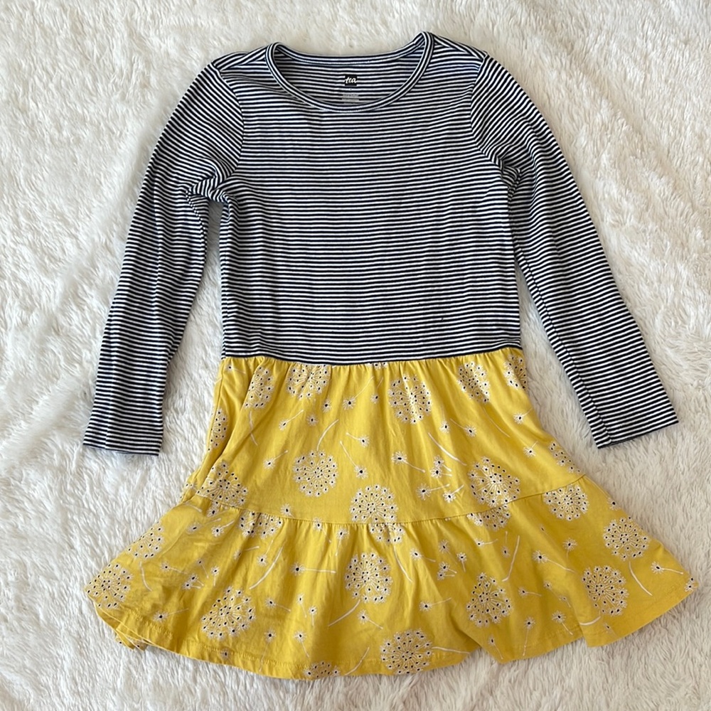 Tea Collection long sleeve dress size 7